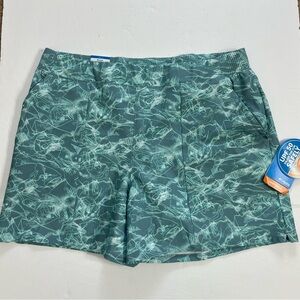 Columbia Tidal Sands II Shorts XL Green 5” Inseam New with Tags